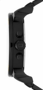 Relógio Diesel Mr. Daddy 2.0 Multi Time Bicolor Dz7465b1p1pk Correia Dourado Bisel Preto Fundo Preto - Imagem 3