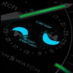 Relógio Swatch X Omega Moonswatch Moonphase Snoopy Preto - Imagem 5