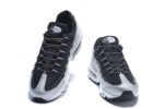 Nike Air Max Black White Metallic Silver - Imagem 6